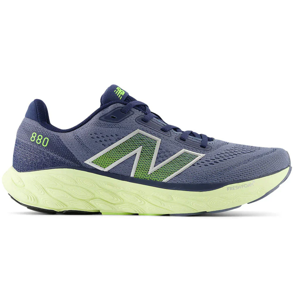 Men's New Balance Fresh Foam X 880v14, Arctic Grey/Limelight, 12.5 D Medium