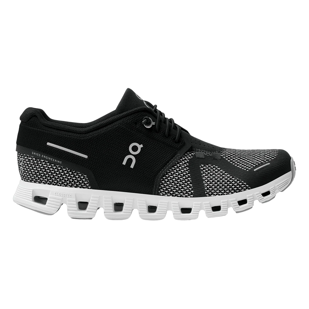 Men's On Cloud 5 Combo, Black/Alloy, 10.5 D Medium
