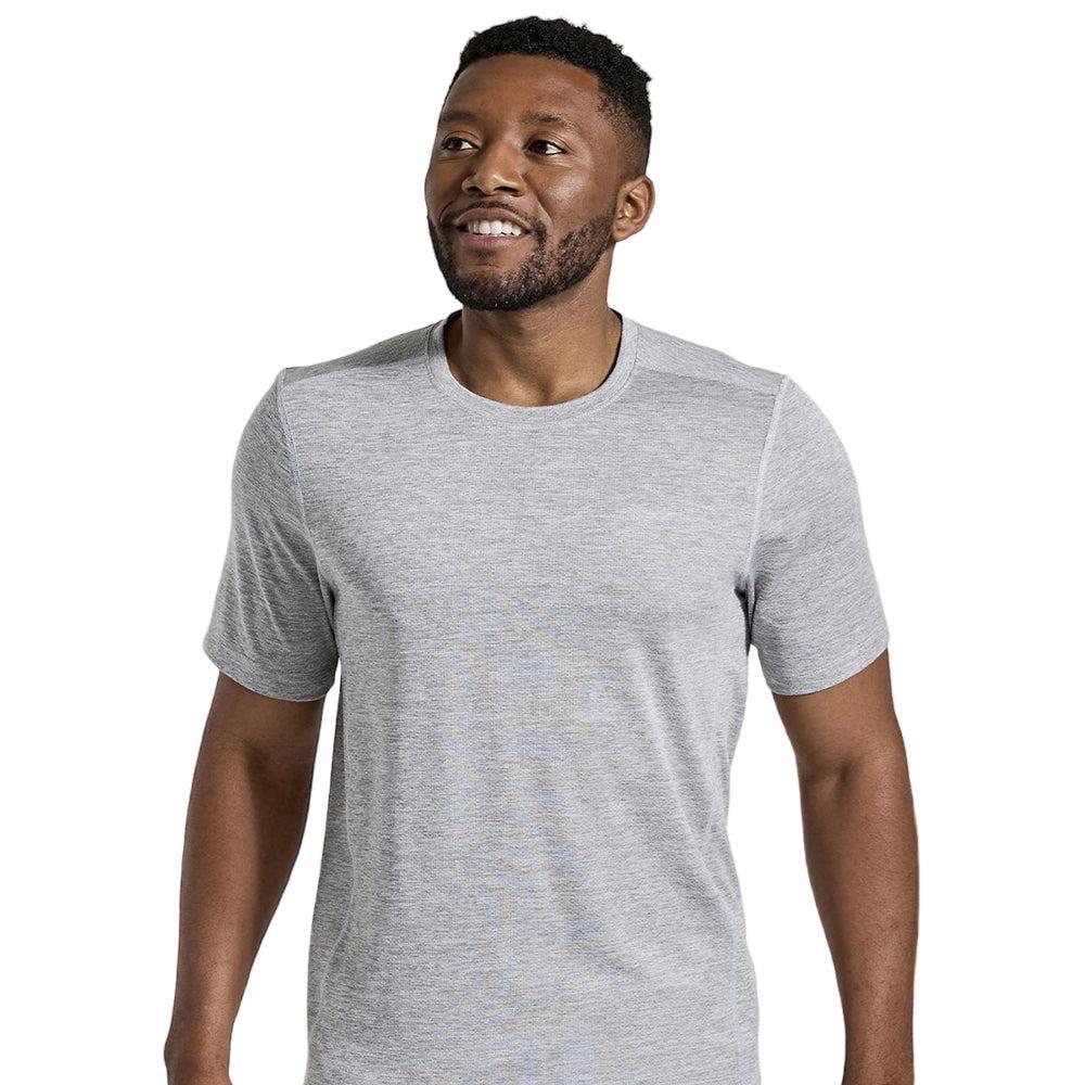 Men's Saucony Stopwatch Short Sleeve