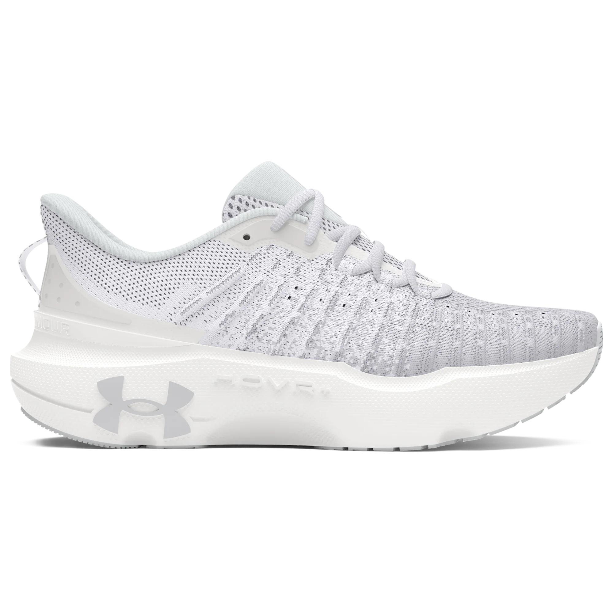 Men's Under Armour Infinite Elite, White/Grey, 13 D Medium
