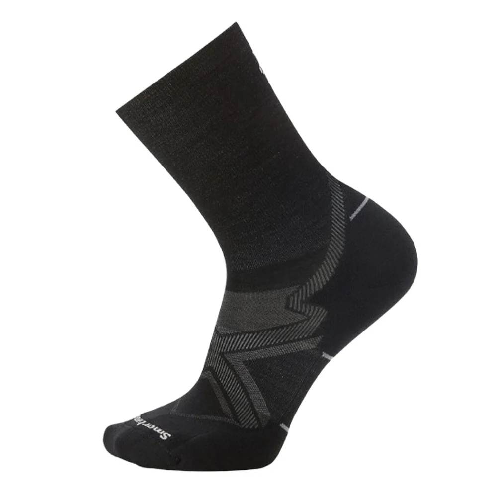 Unisex Smartwool Run Cold Weather Targeted Cushion Crew Socks - Image 2