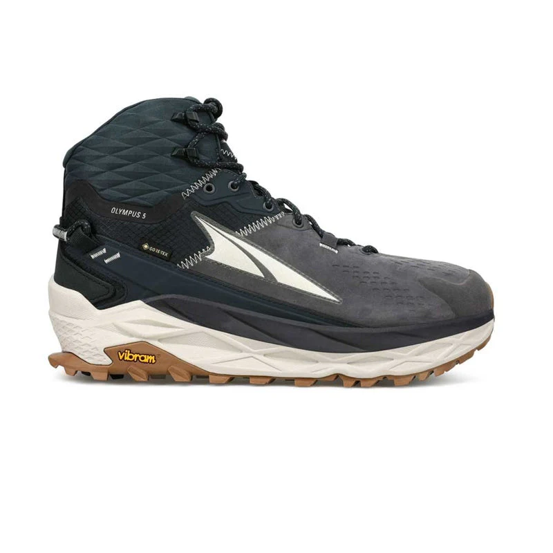 Women's Altra Olympus 5 Mid GTX, Black, 7 B Medium