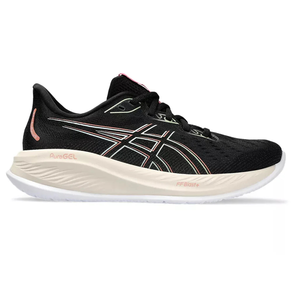 Women's Asics Gel-Cumulus 26, Black/Dark Jade, 9.5 B Medium