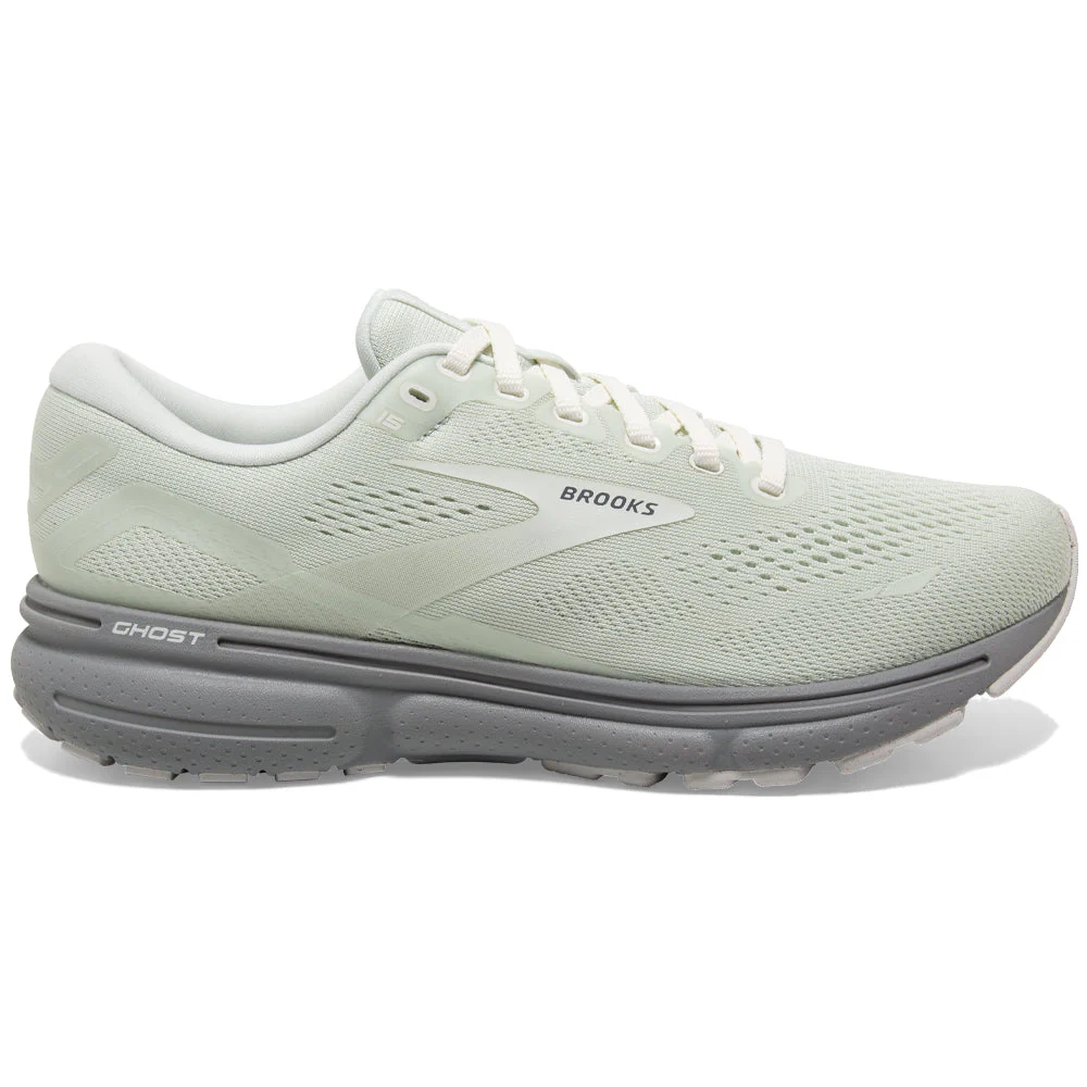 Women's Brooks Ghost 15, Blue/White, 5.5 B Medium