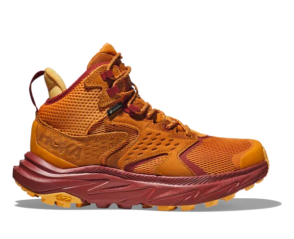 Women's Hoka Anacapa 2 Mid GTX, Amber Haze/Sherbet, 11 B Medium