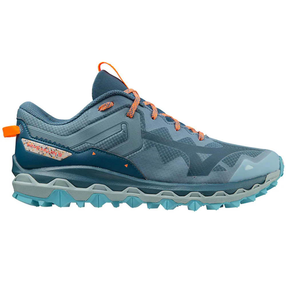 Women's Mizuno Wave Mujin 9, Provincial Blue/Baby Blue, 11 B Medium