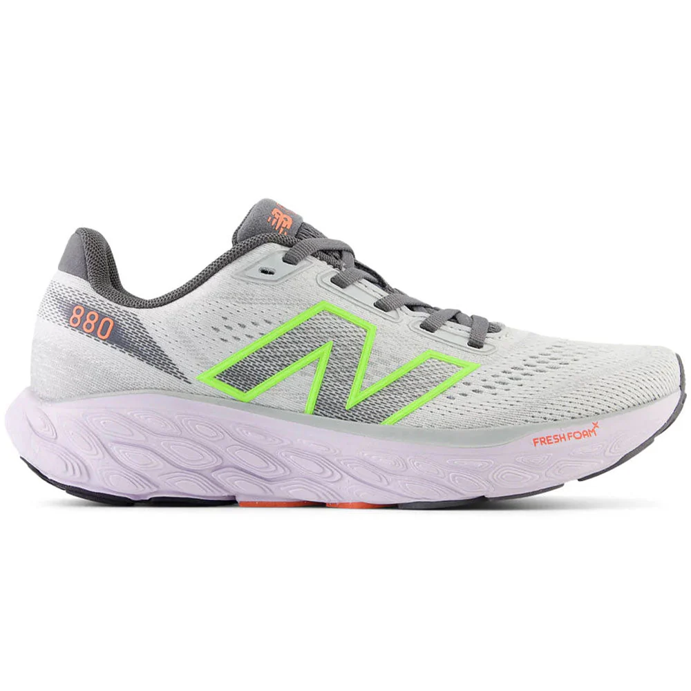 Women's New Balance Fresh Foam X 880v14, Grey Matter/Taro, 11 2E Extra Wide