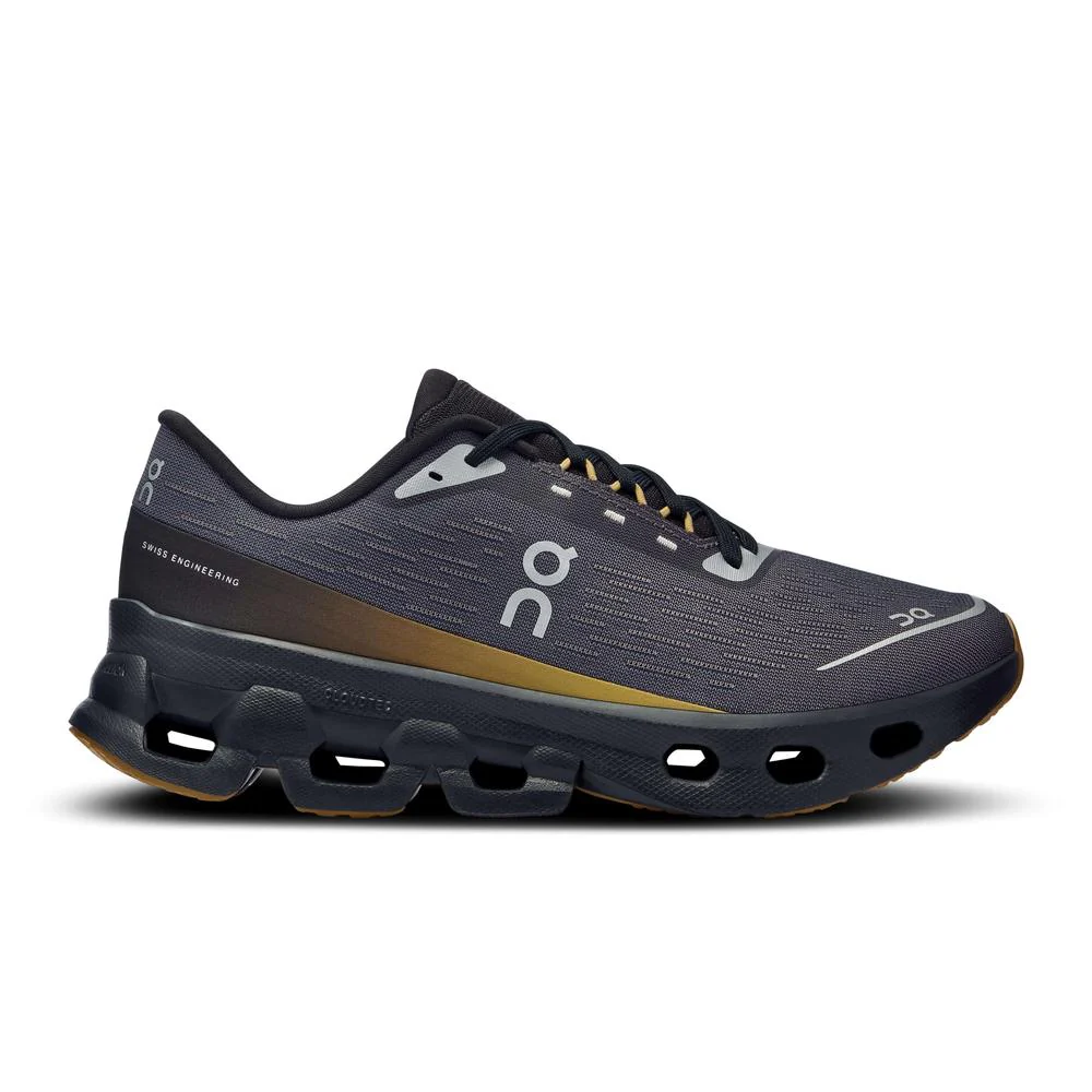 Women's On Cloudspark, Iron/Black, 10.5 B Medium