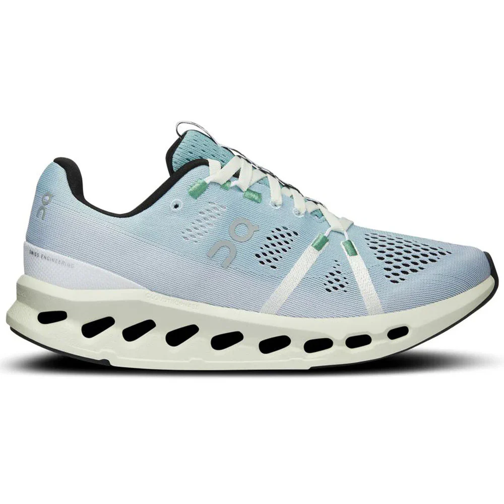 Women's On Cloudsurfer, Mineral/Aloe, 6 B Medium
