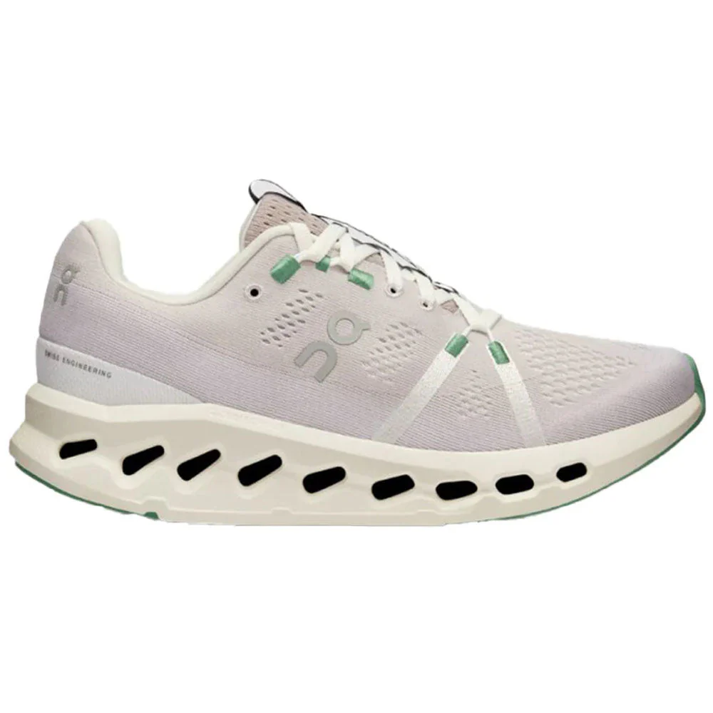 Women's On Cloudsurfer, Pearl/Ivory, 6 B Medium