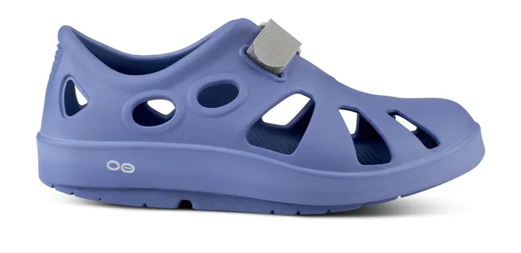 Women's OOFOS OOCandoo, Water Drop, 5 B Medium
