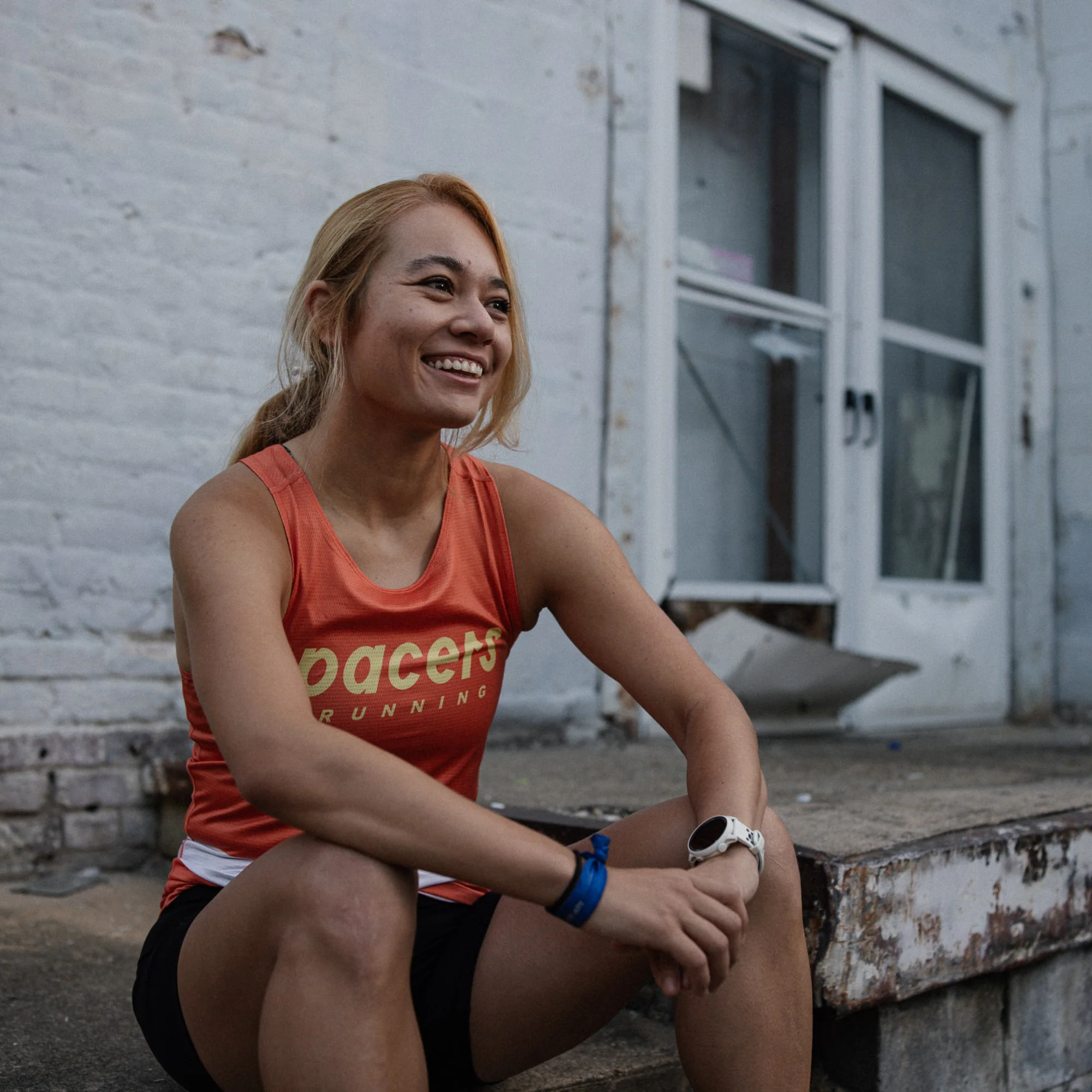 2:02 Women's Sunset Singlet - Image 4