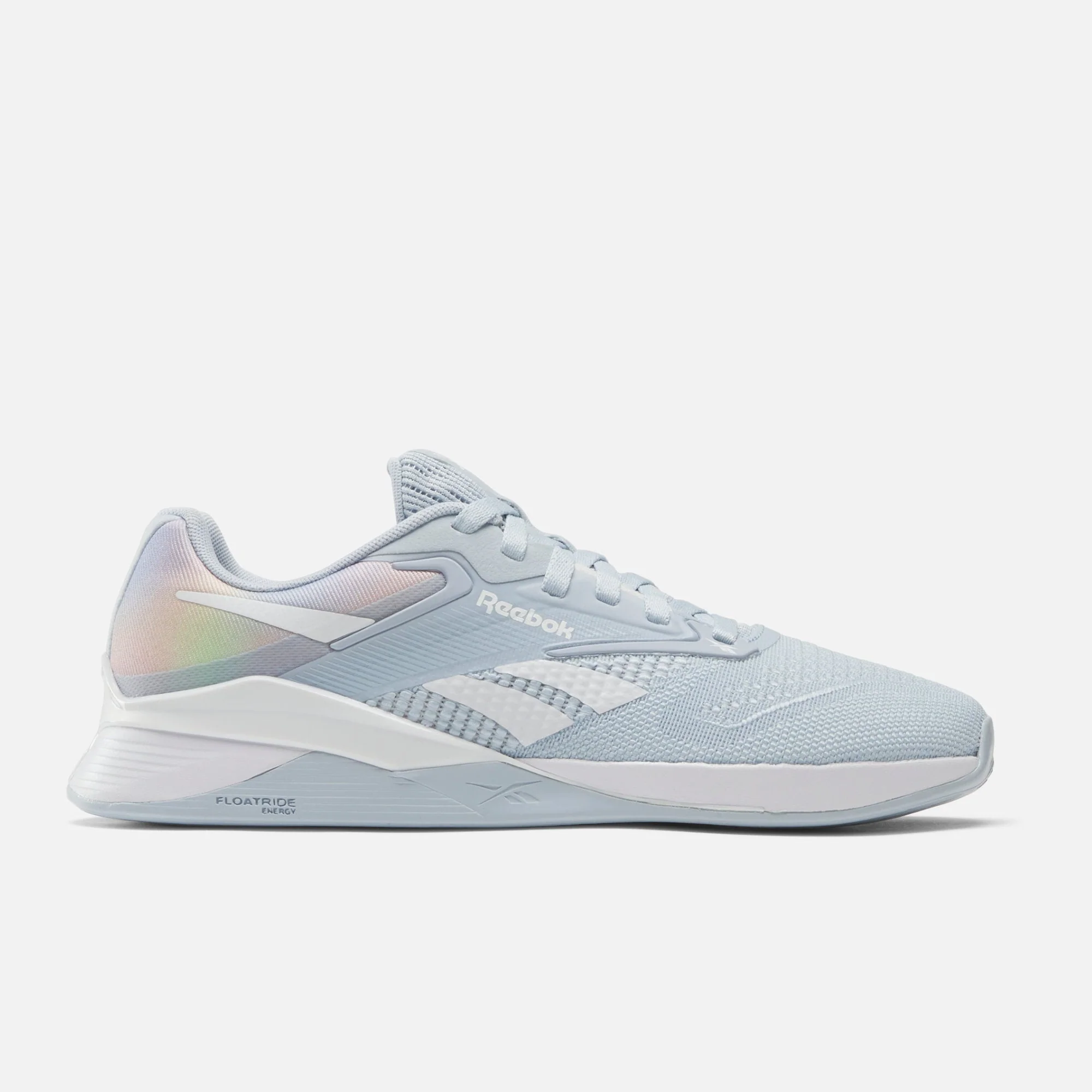 Women's Reebok Nano X4, Pale Blue/Footwear White/Pale Blue, 9 B Medium