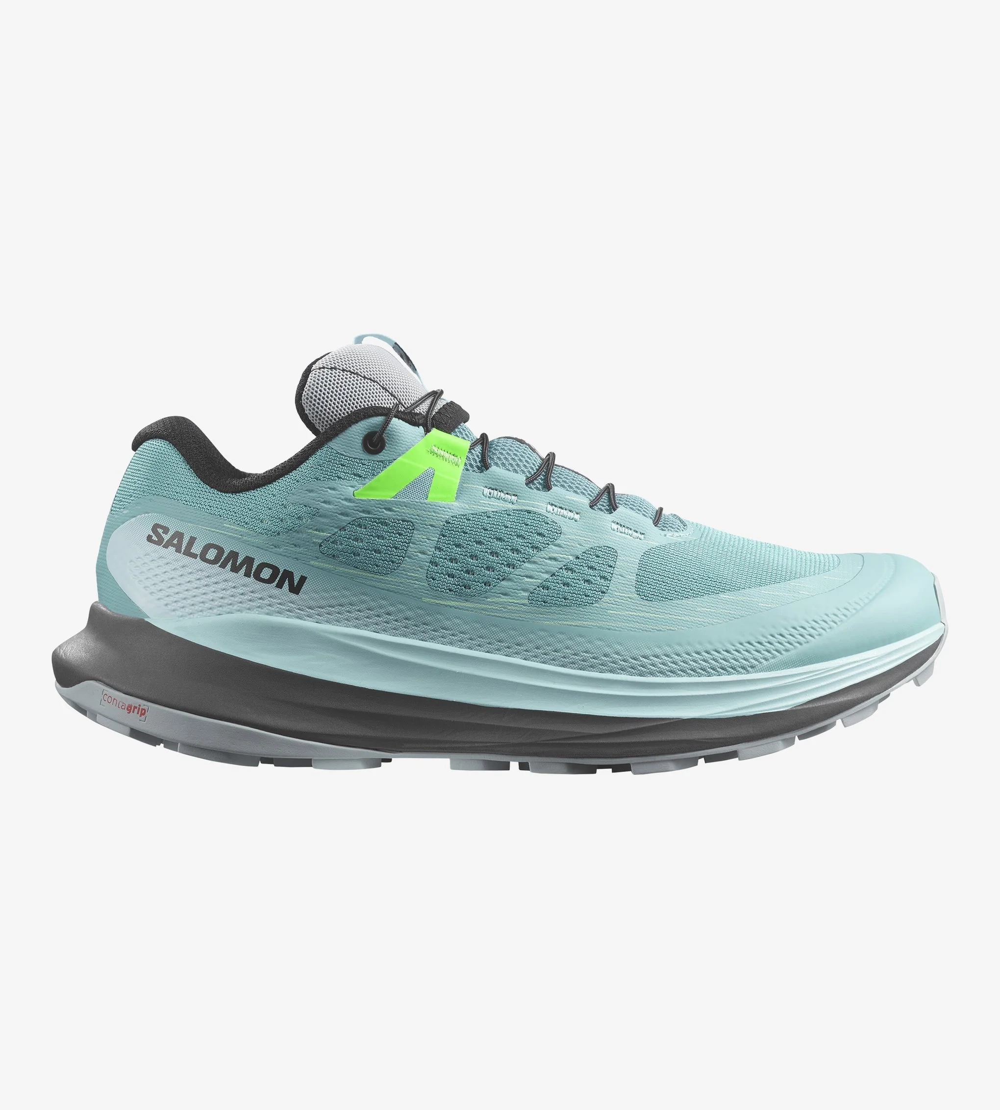Women's Salomon Ultra Glide 2, Dusty Turquoise/Crystal Blue/Green Ash, 8.5 B Medium