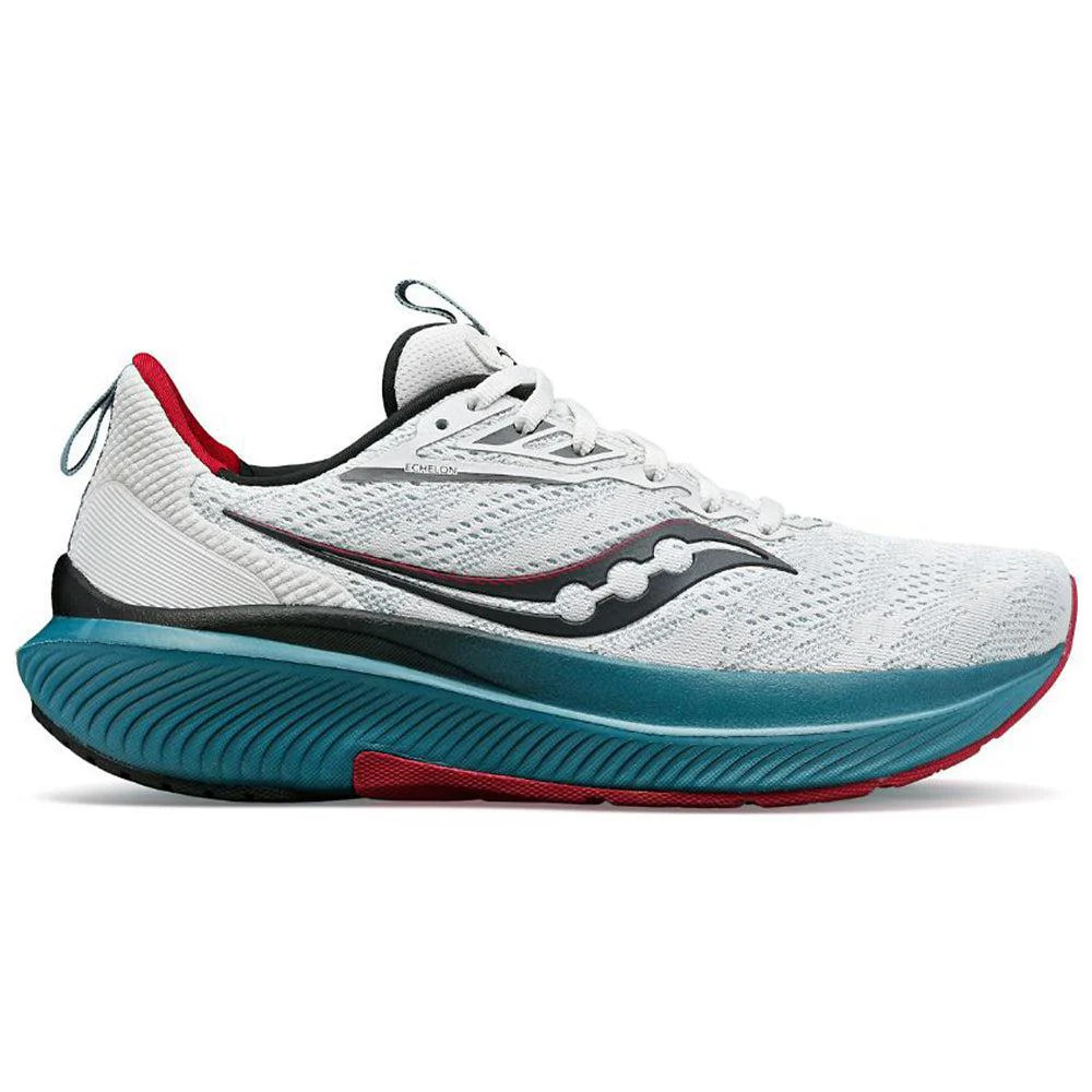 Women's Saucony Echelon 9, Fog/Moss, 7 B Medium
