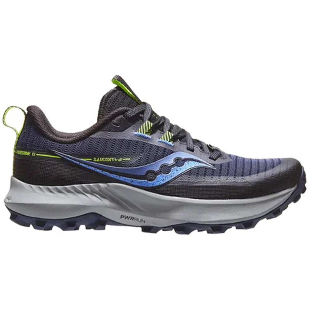 Women's Saucony Peregrine 13, Night/Fossil, 9 B Medium