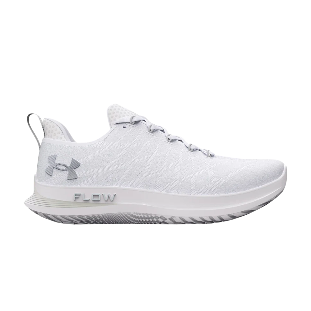 Women's Under Armour Velociti 3, White/Grey, 9.5 B Medium